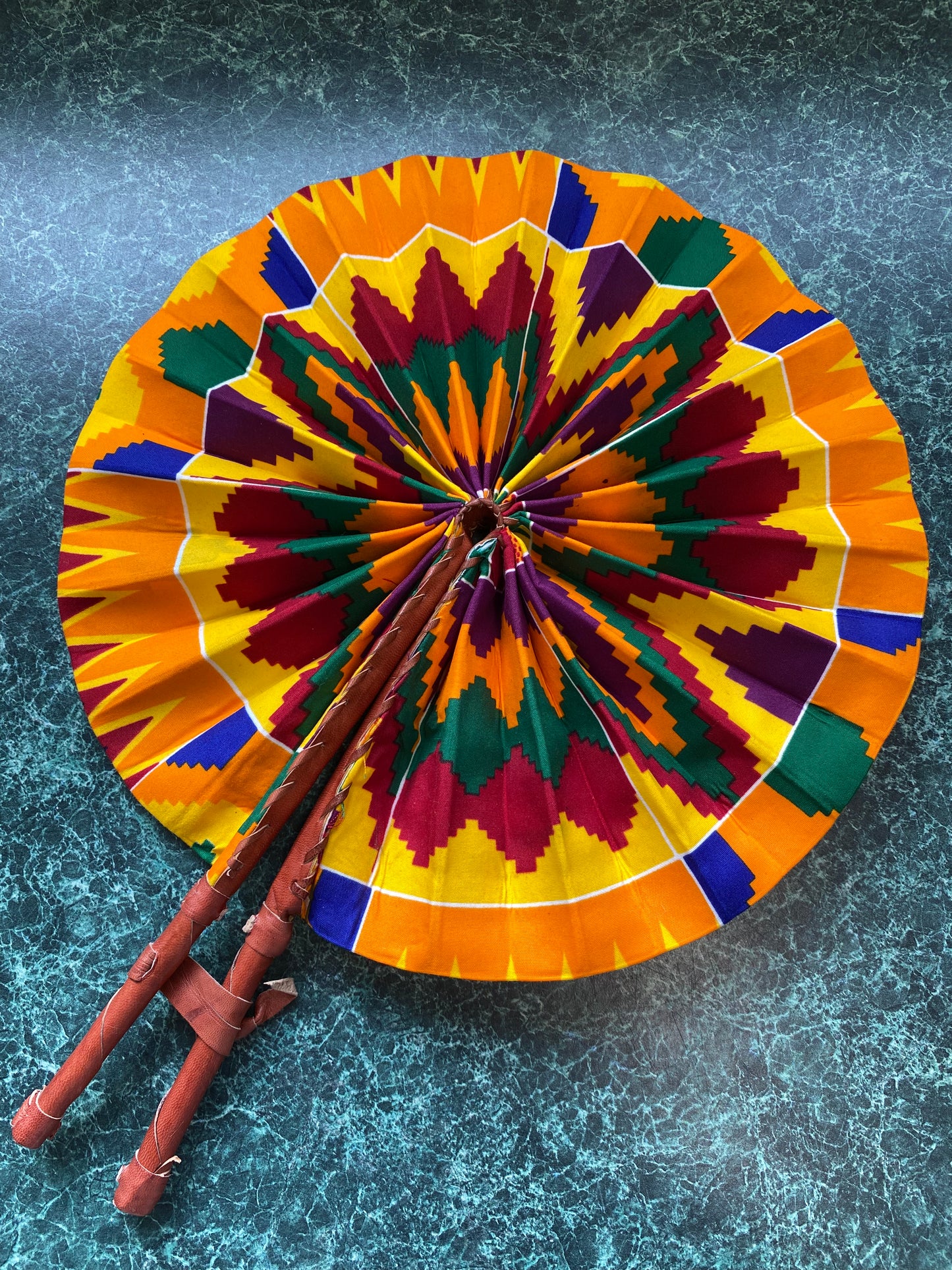 Ankara Hand Fan | 2 sided