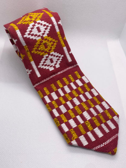 Hand Woven Kente Neck Tie