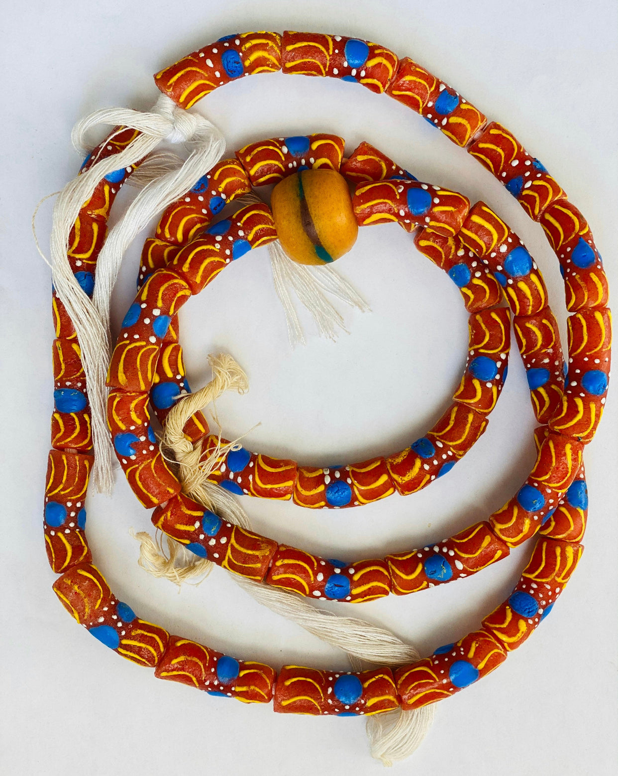 Aso Krobo Traditional Beads | Necklace w/ Bracelet Set